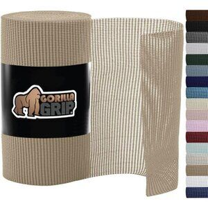 Gorilla Grip Drawer and Shelf Liner, Strong Grip, Non Adhesive, 12 in x 20 FT